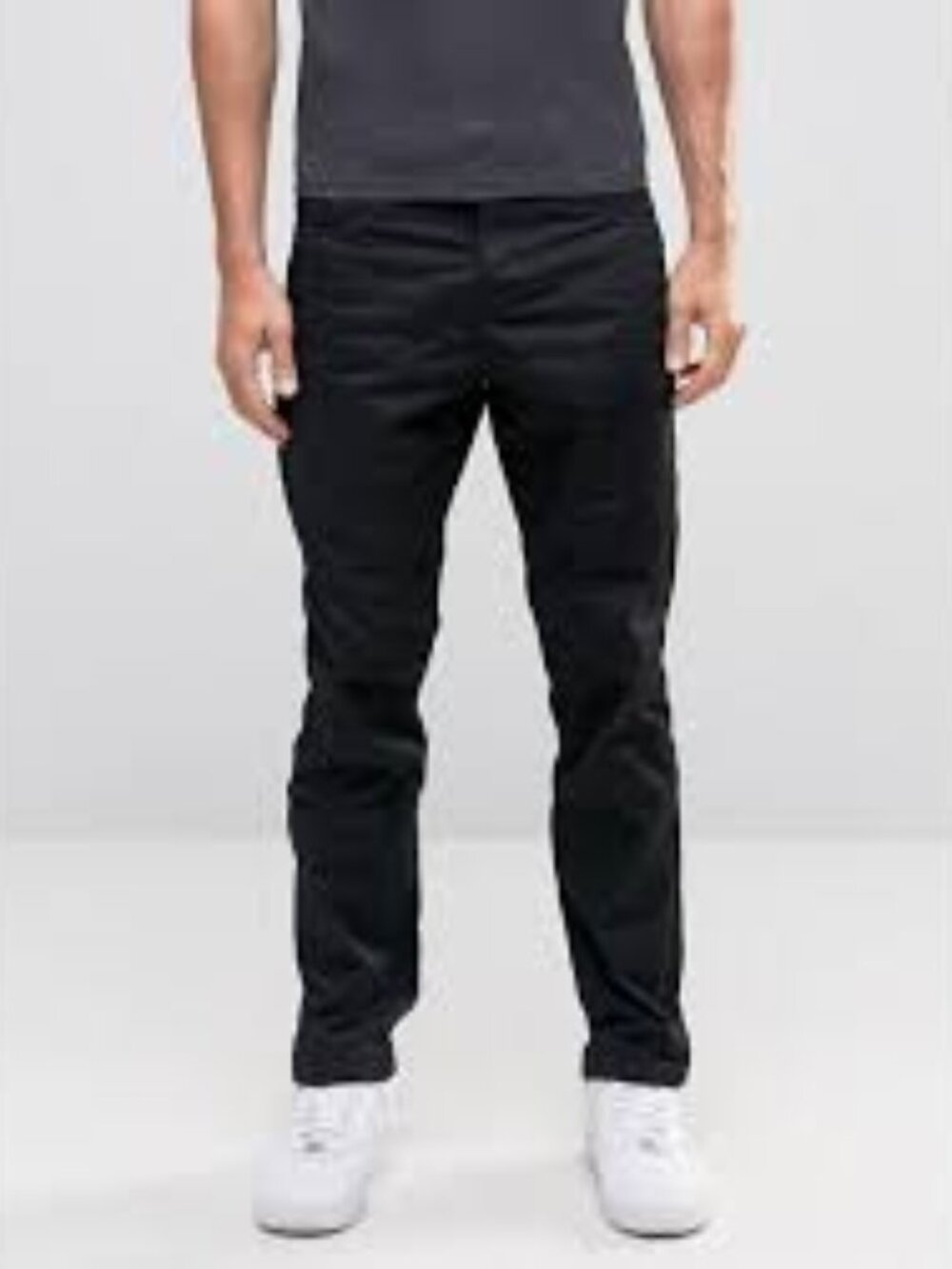 Jack & Jones Black Anti Fit Core Workwear Mens Jeans 31/34 NWOT Button Fly